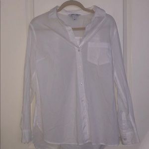 White button down shirt new with tags still on